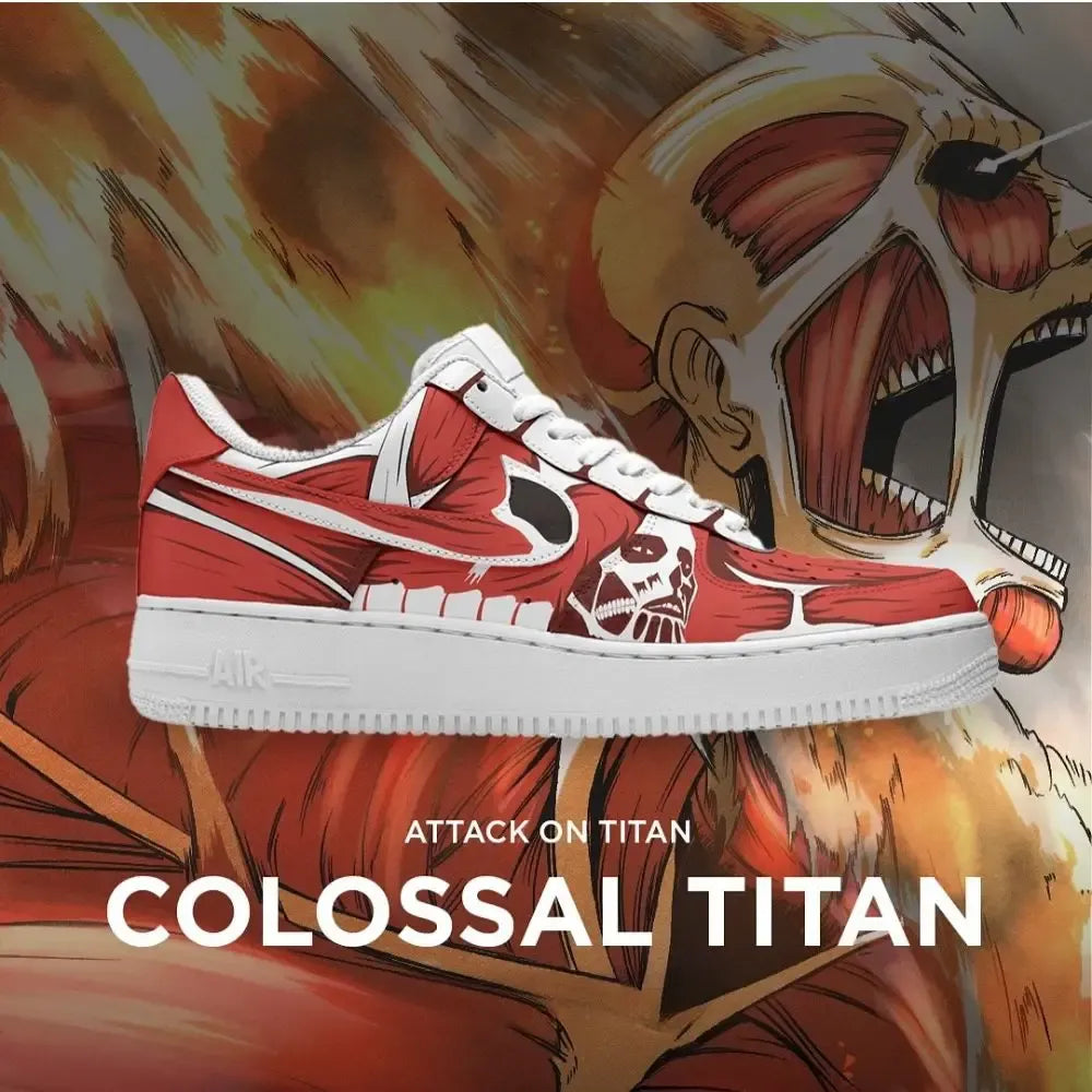 Colossal Titan Attack on Titan Low Top Shoes