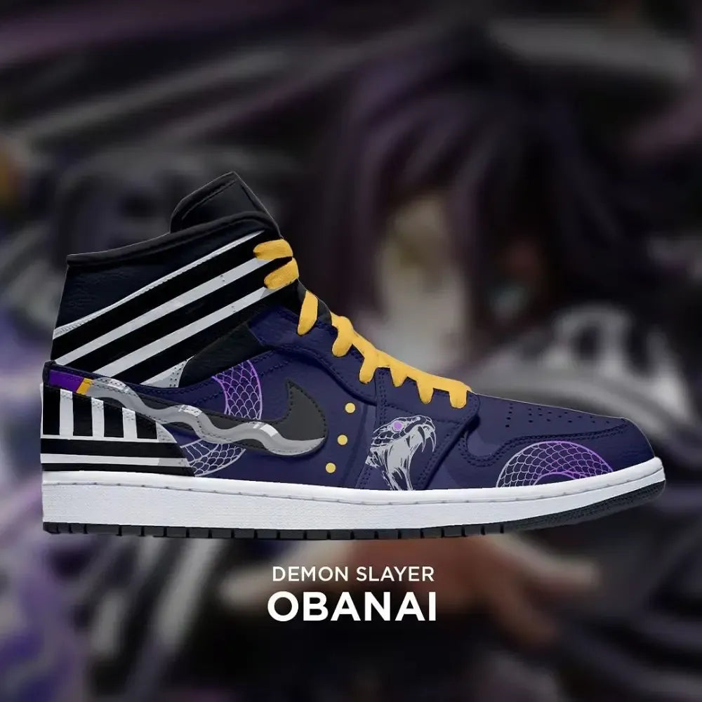 Obanai Exclusive Demon Slayer High Top Shoes