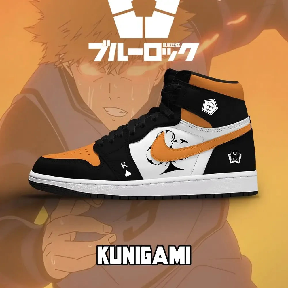 Rensuke Kunigami V.1 Blue Lock High Top Shoes