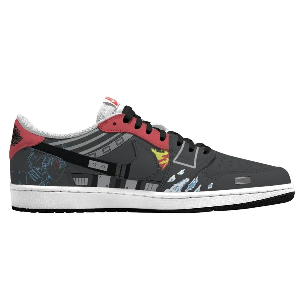 Todoroki V.1 My Hero Academia New Low Top Shoes