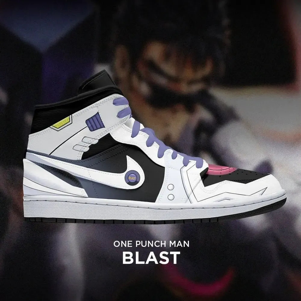 Blast One Punch Man High Top Shoes