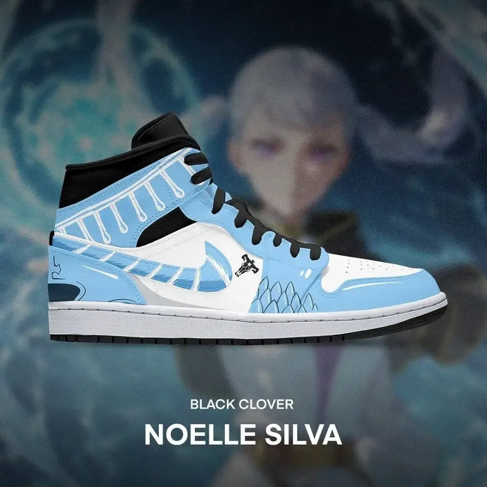 Noelle Silva Black Clover High Top Shoes