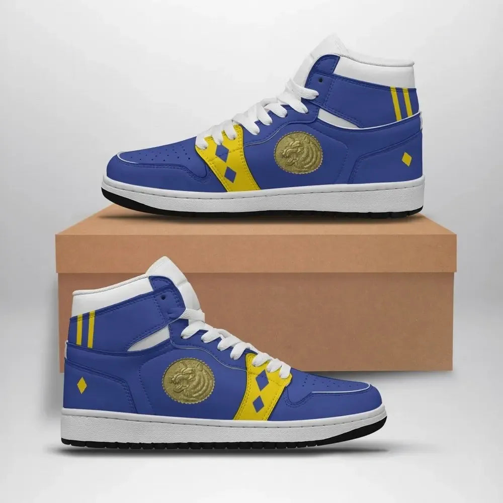 Blue Ranger Ninjetti Special High Top Shoes
