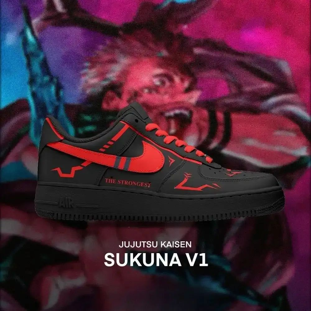 Sukuna V1 Jujutsu Kaisen Edition Low Top Shoes