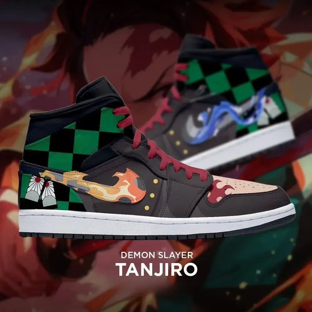 Tanjiro Exclusive Demon Slayer High Top Shoes