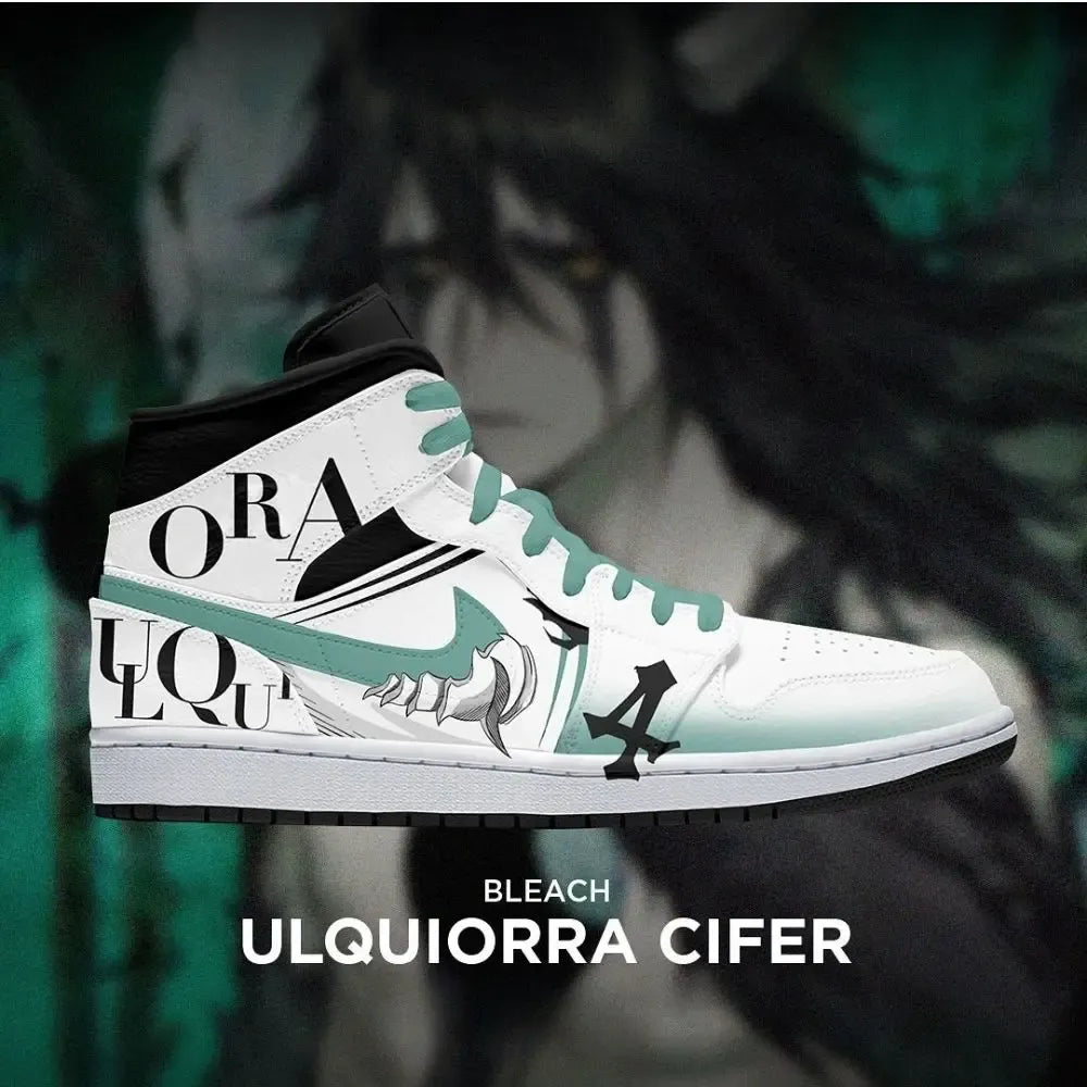 Ulquiorra Cifer Bleach High Top Shoes