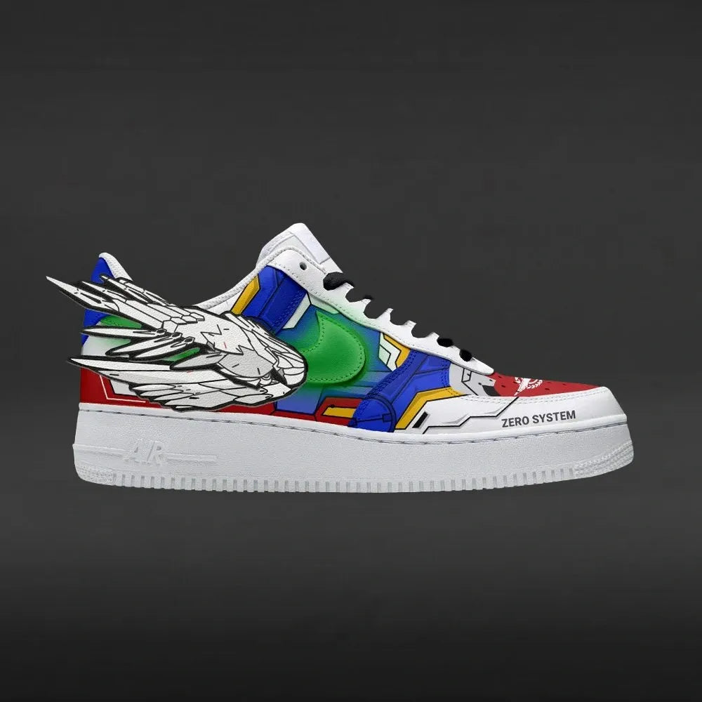 Wing Zero Gundam Custom Low Top Shoes