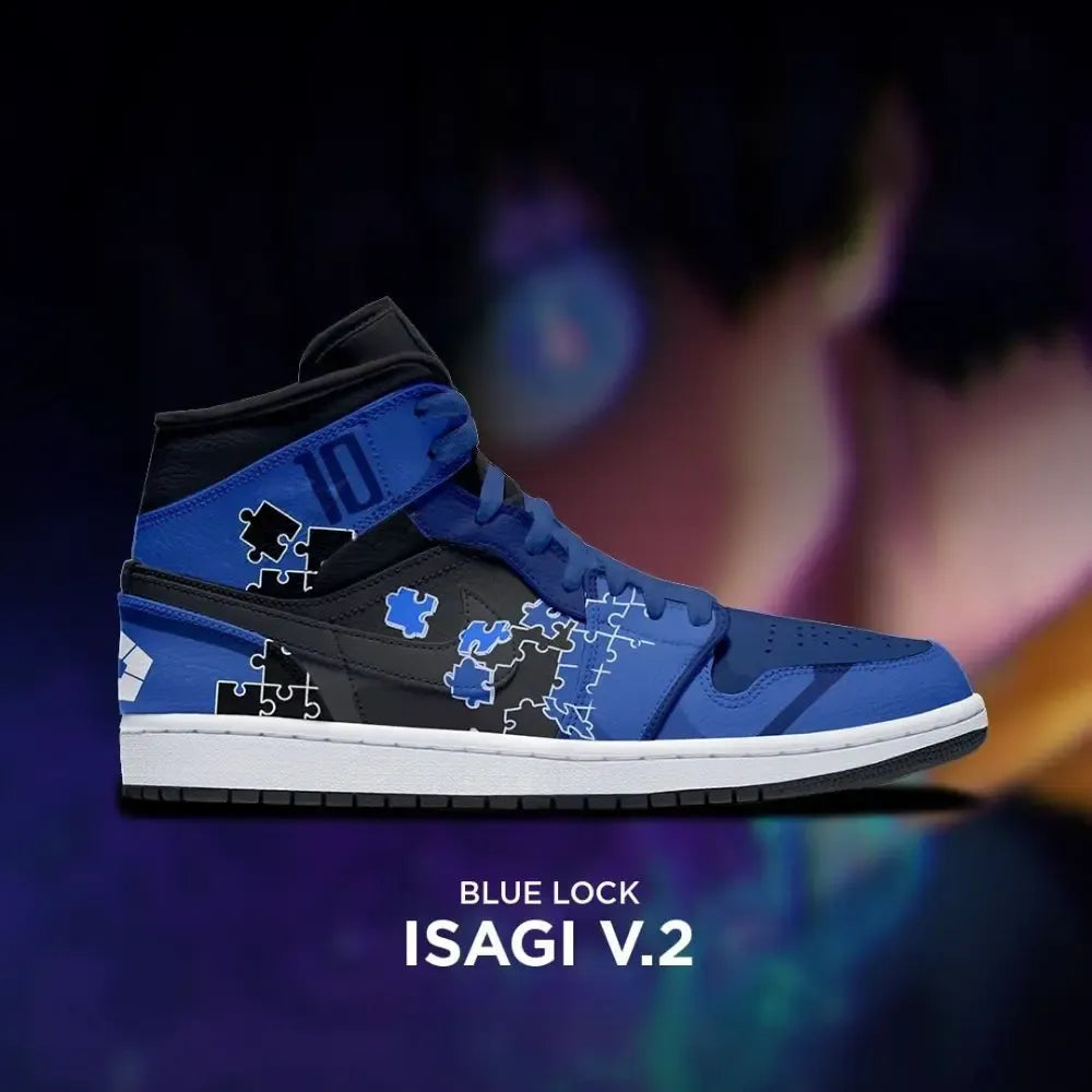Isagi Blue Lock Limited High Top Shoes