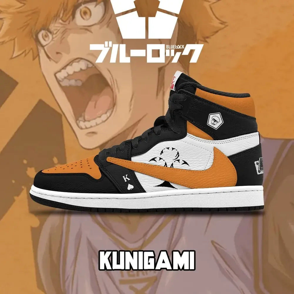 Rensuke Kunigami V.2 Blue Lock High Top Shoes