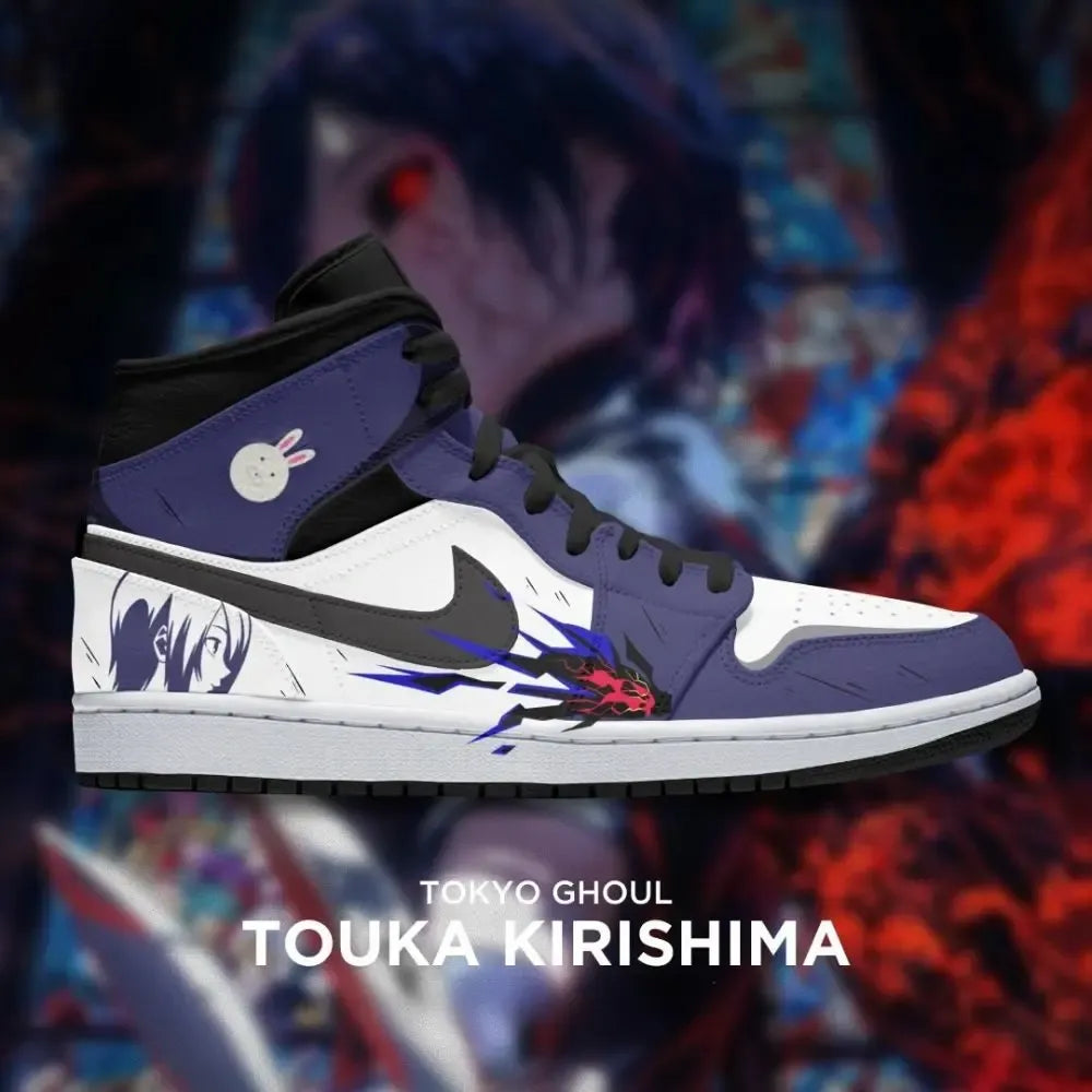 Touka Kirishima Tokyo Ghoul High Top Shoes