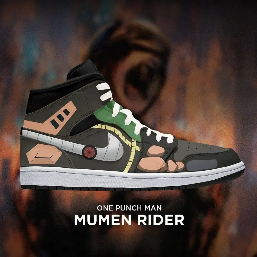 Mumen Rider One Punch Man High Top Shoes