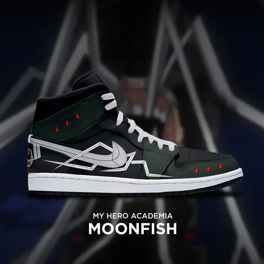 Moon Fish My Hero Academia Edition High Top Shoes