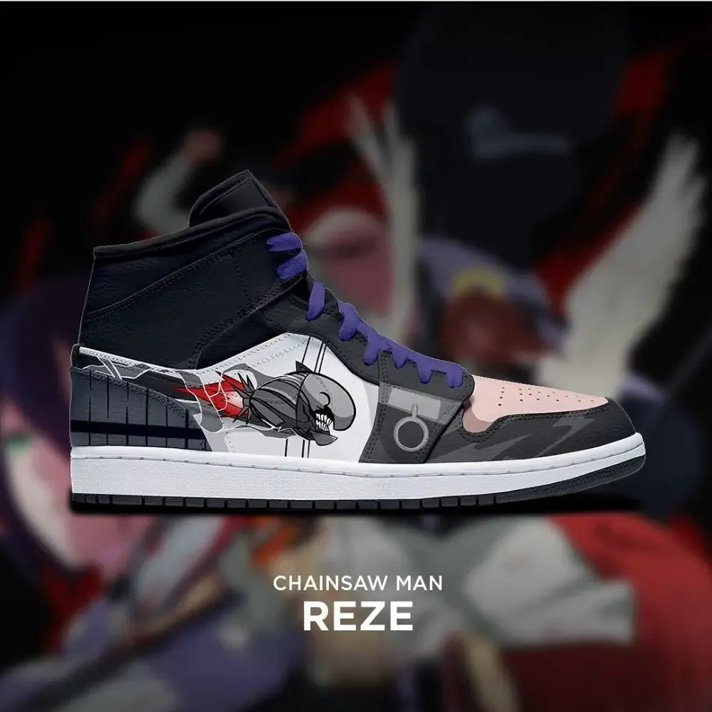 Reze Chainsaw Man Limited High Top Shoes