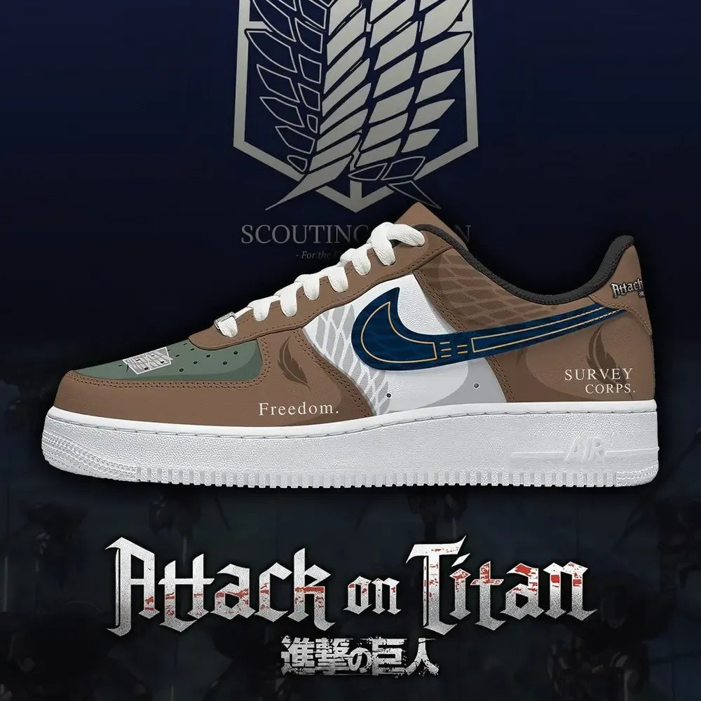Scout Regiment V.1 Attack on Titian Special Edition Lowtop Shoes