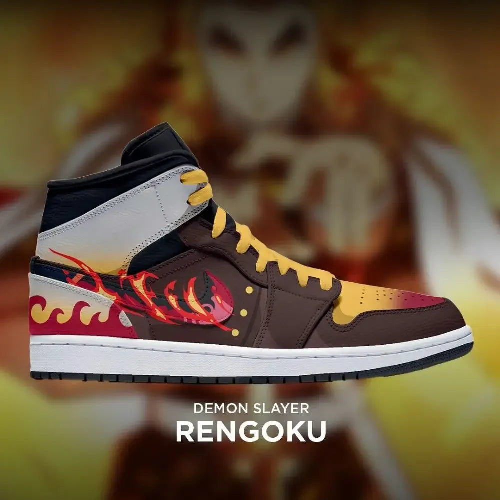 Rengoku Exclusive Demon Slayer High Top Shoes