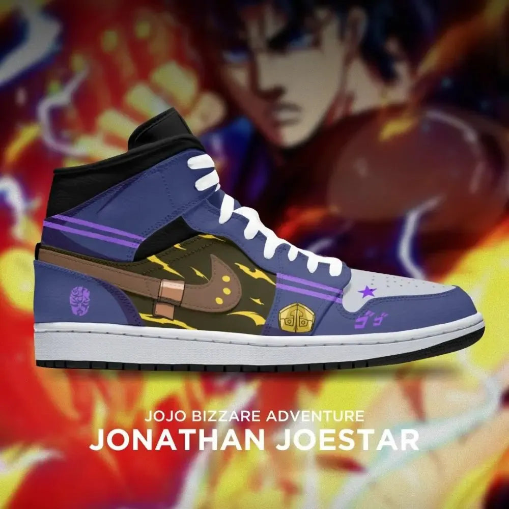 Jonathan Joestar JoJo's Bizarre Adventure Special High Top Shoes