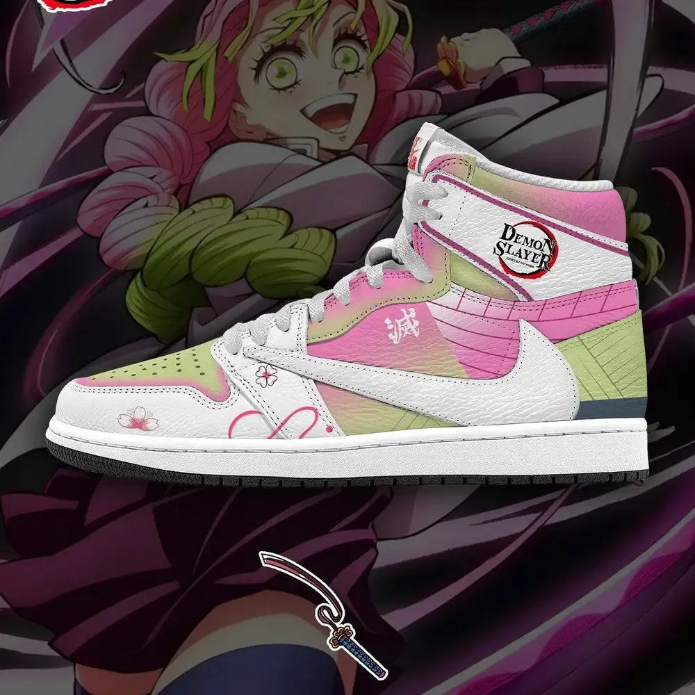 Mitsuri Kanroji V.1 Demon Slayer Limited Edition High Top Shoes