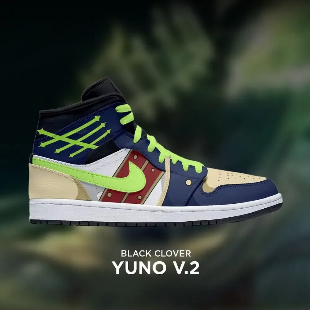 Yuno V.2 Black Clover High Top Shoes
