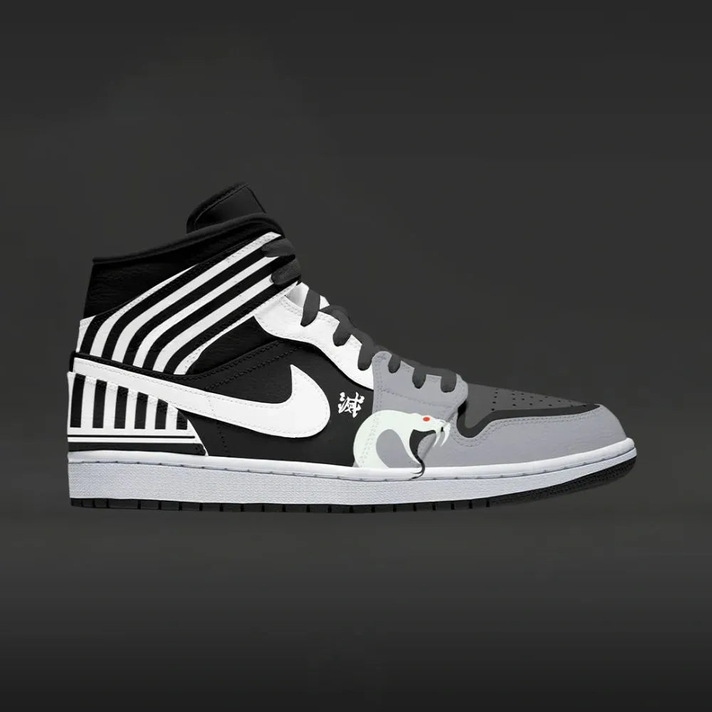 Obanai Iguro Demon Slayer Custom High Top Shoes