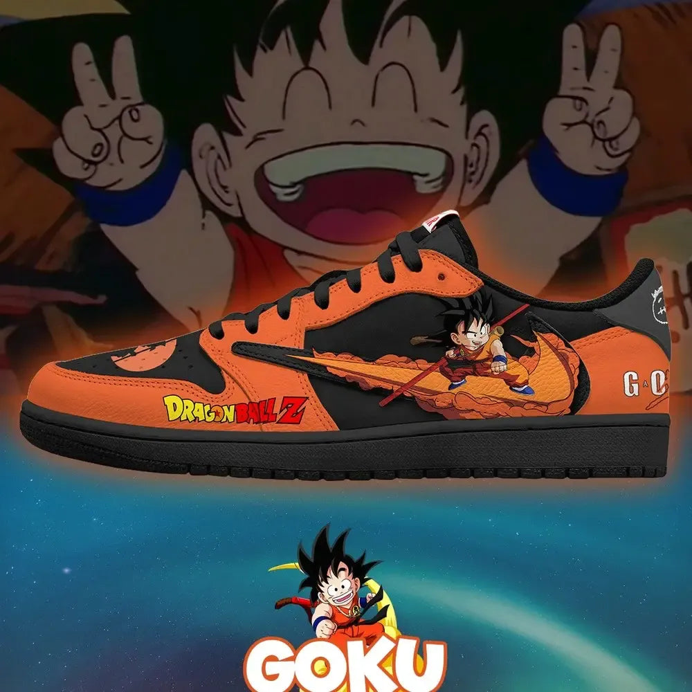 Son Goku V.4 Dragon Ball Edition Low Top Shoes