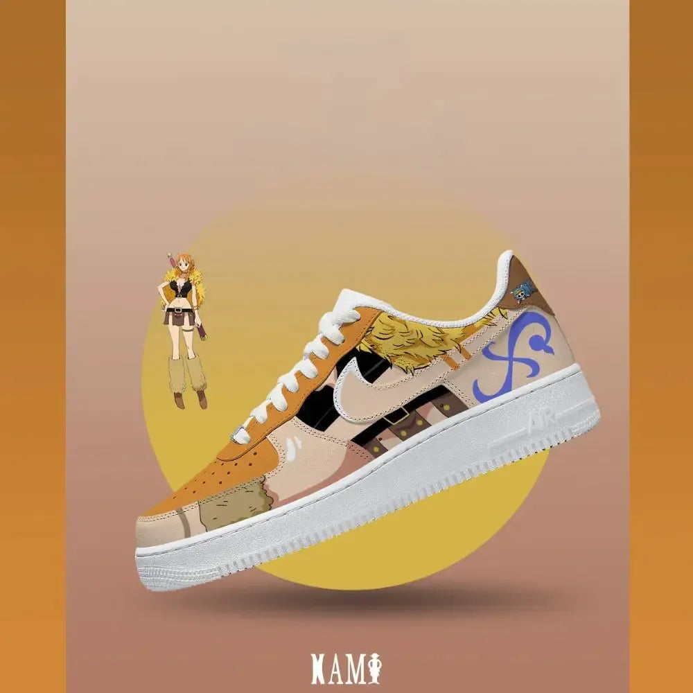 Nami V.2 One Piece Limited Custom Low Top Shoes