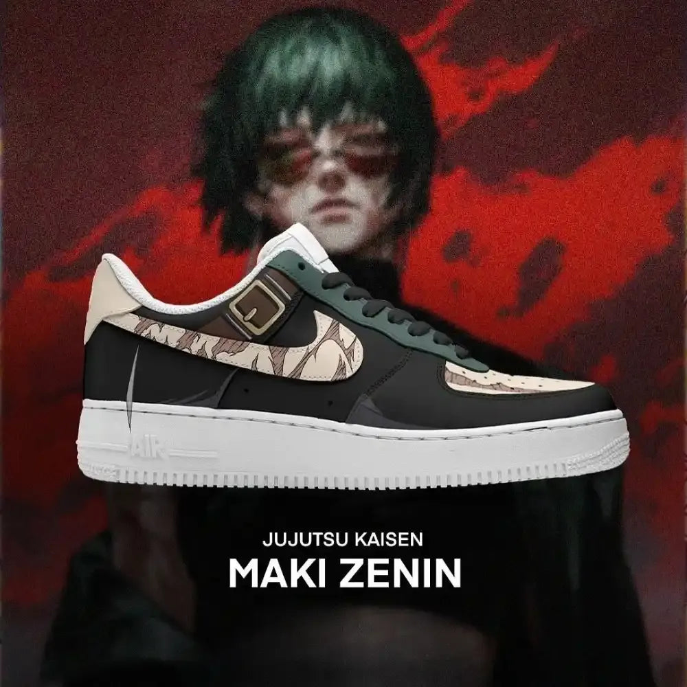 Maki Zennin Jujutsu Kaisen Edition Low Top Shoes