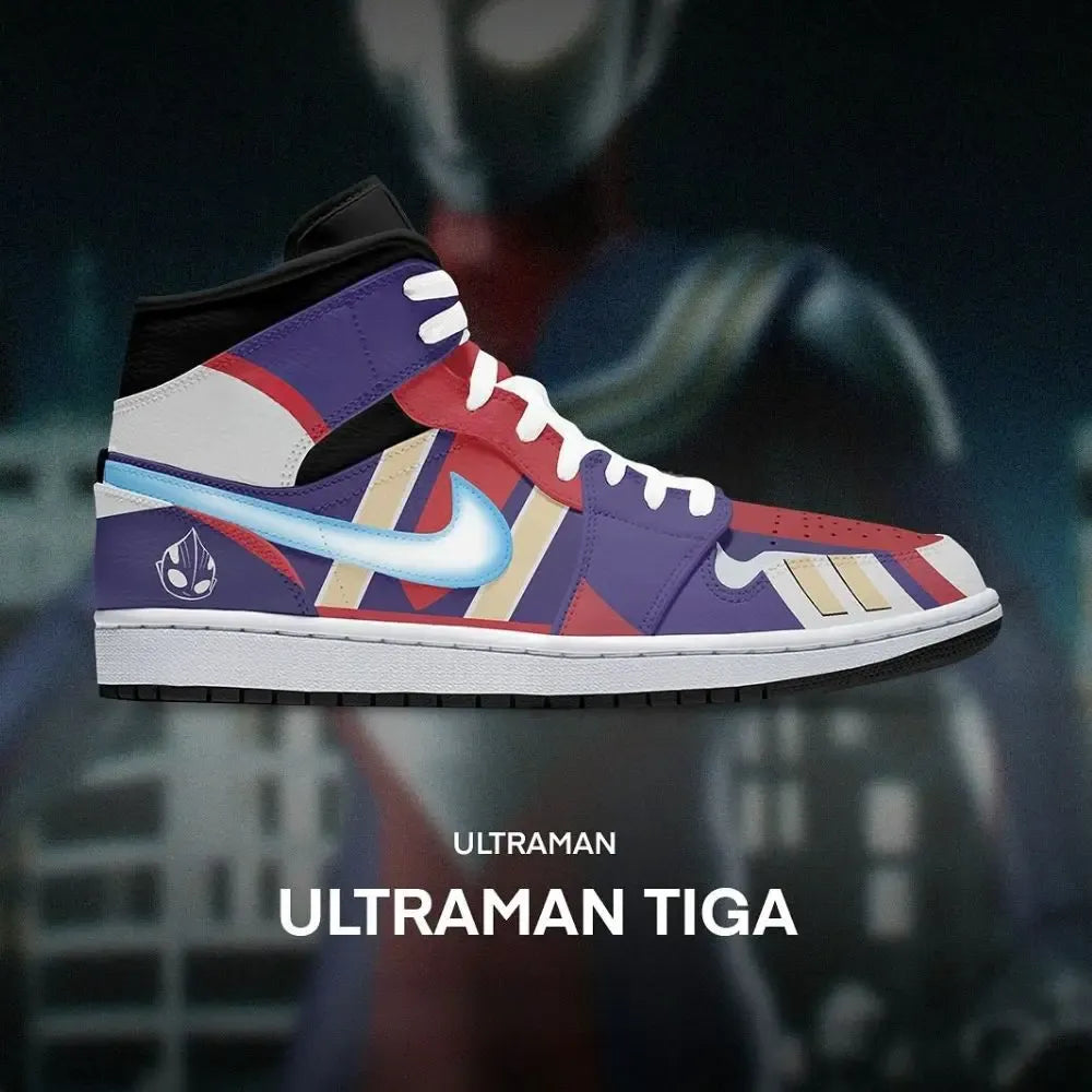 Tiga Ultraman High Top Shoes