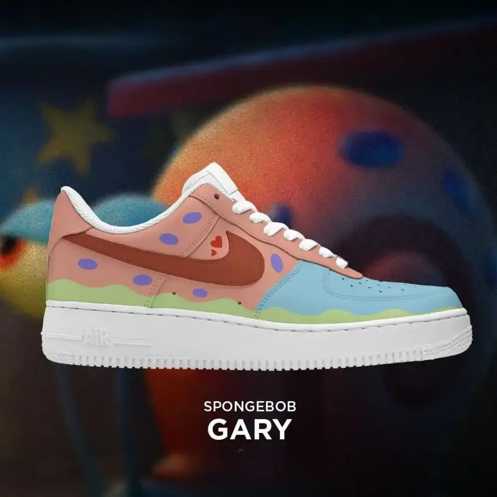 Gary Af1 Spongebob Edition Low Top Shoes
