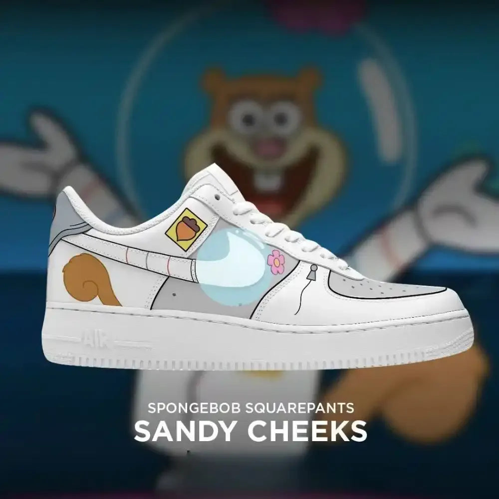Sandy Cheeks Spongebob Edition Low Top Shoes