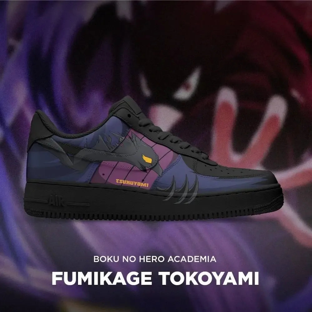 Fumikage Tokoyami Boku No Hero Academia Low Top Shoes