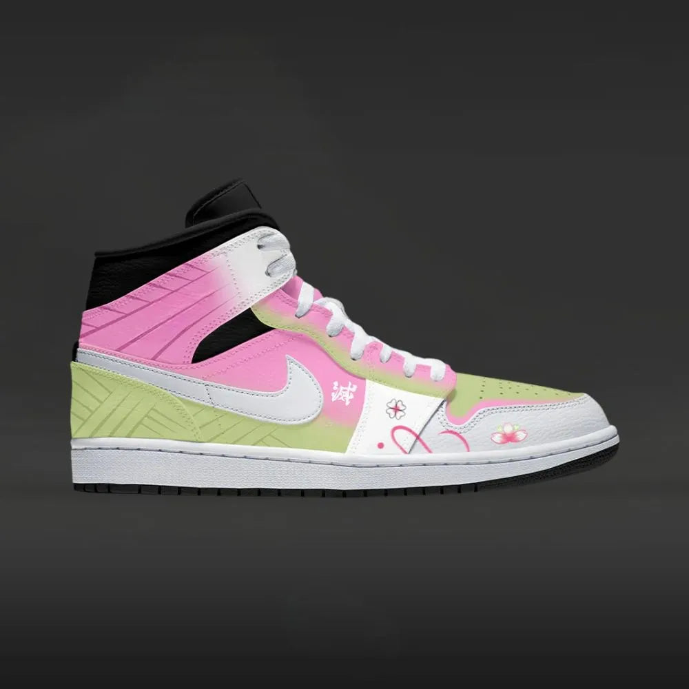 Mitsuri Kanroji Demon Slayer Custom High Top Shoes