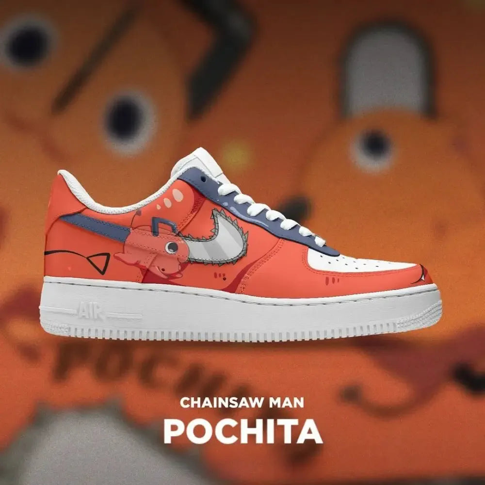 Pochita Chainsaw Man Special Low Top Shoes