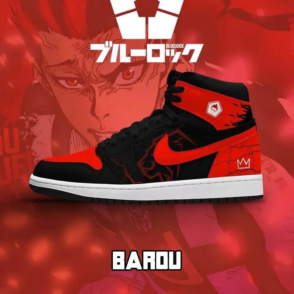 Shoei Baro V.2 Blue Lock High Top Shoes