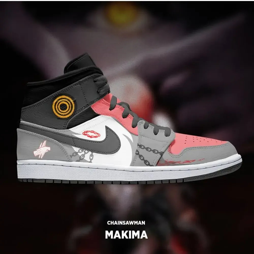 Makima Chainsaw Man Limited High Top Shoes