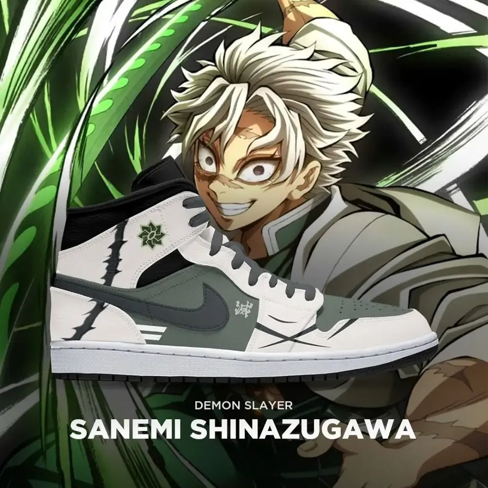 Sanemi Shinazugawa Demon Slayer Limited High Top Shoes
