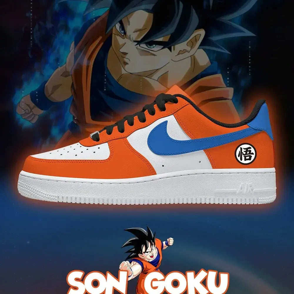 Son Goku V.1 Dragon Ball Edition Low Top Shoes