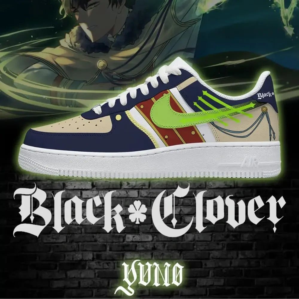 Yuno Black Clover Limited Low Top Shoes