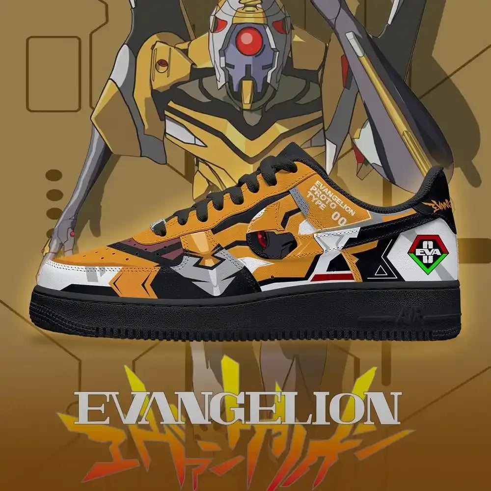 Eva-00 V.1 Neon Genesis Evangelion Low Top Shoes