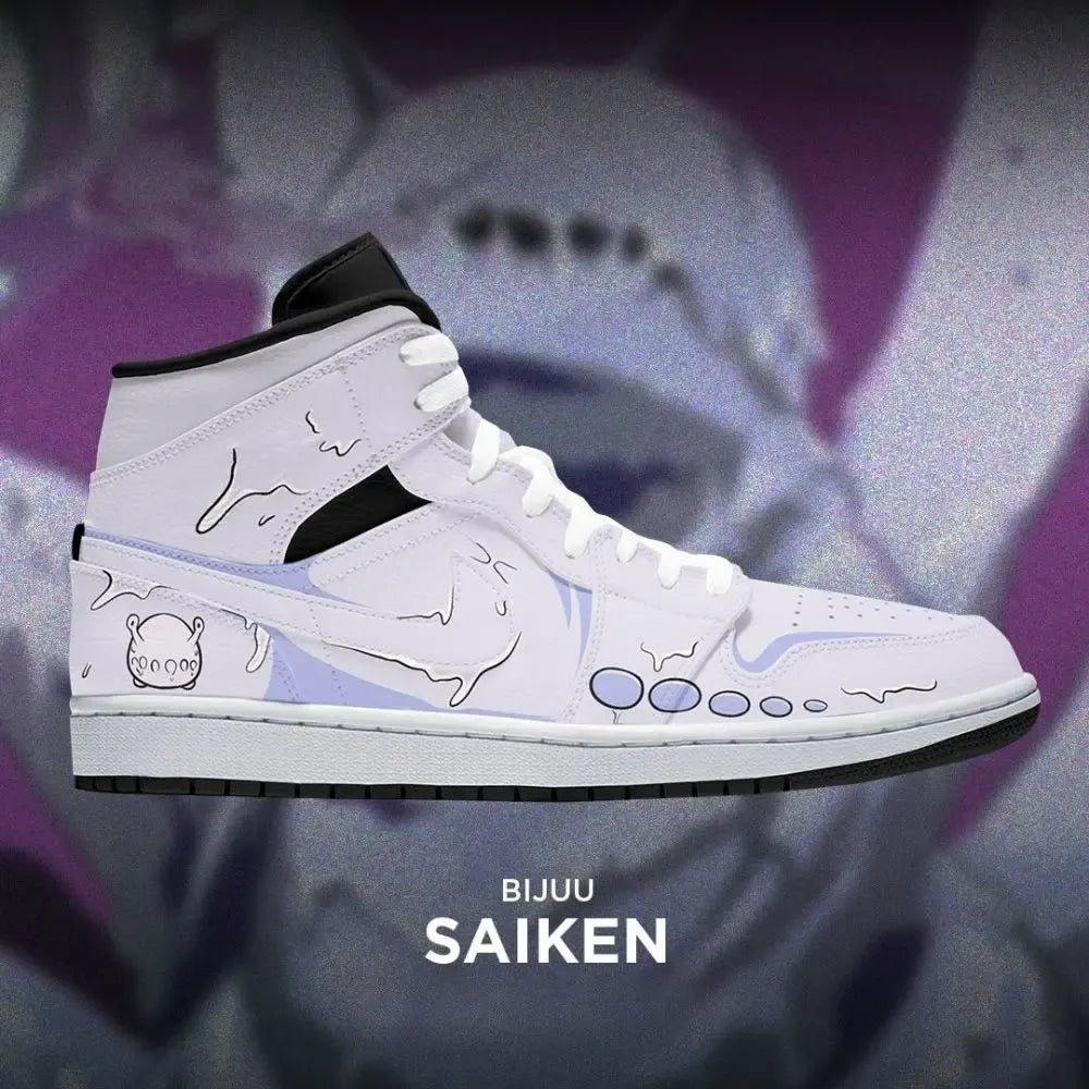 Saiken Naruto Tail Beast High Top Shoes