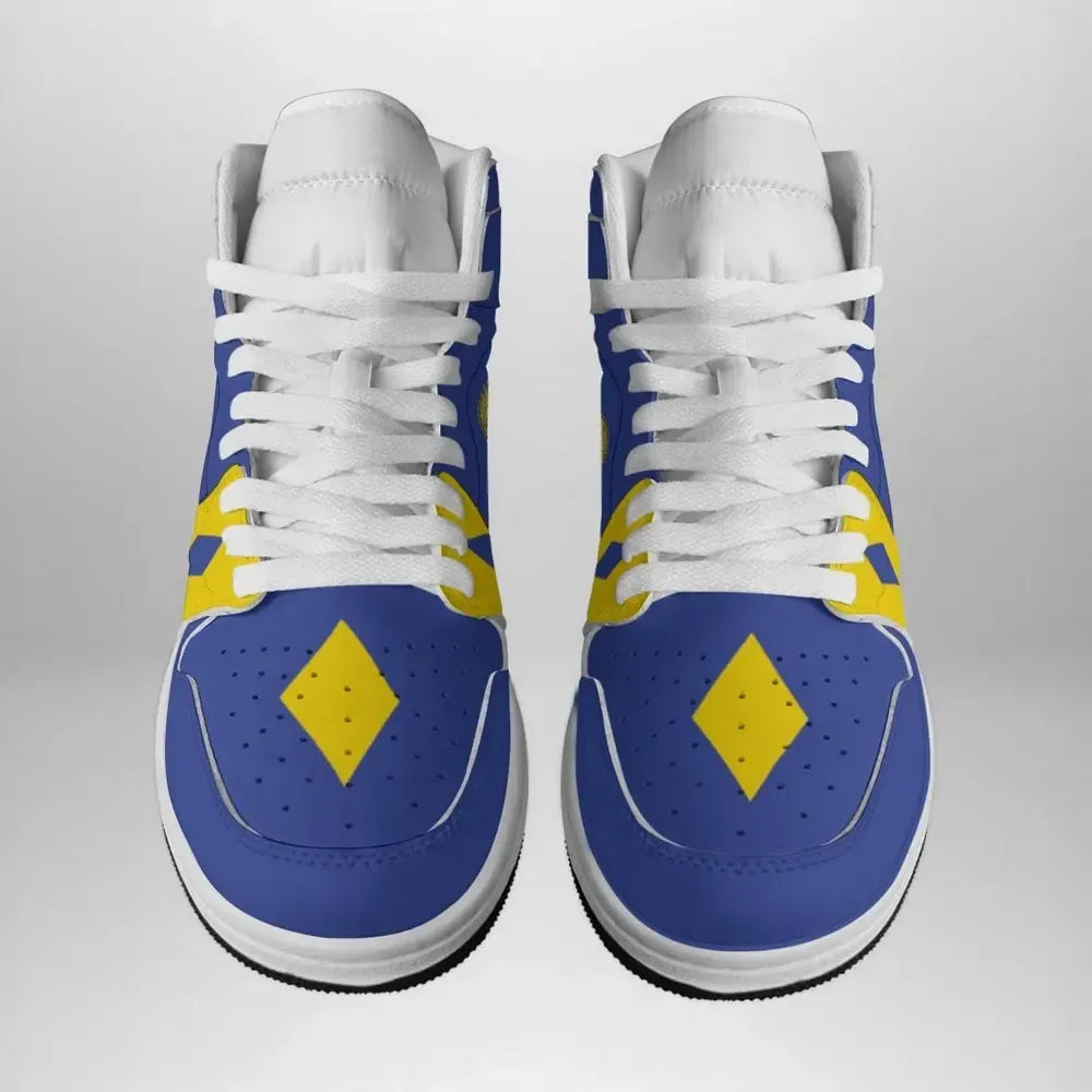 Blue Ranger Ninjetti Special High Top Shoes