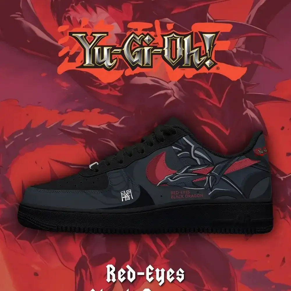 Red-Eyes Black Dragon V.1 Yu-Gi-Oh Low Top Shoes