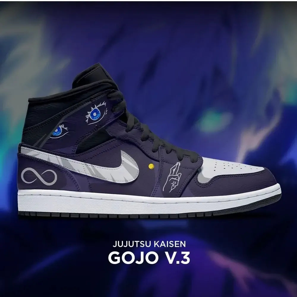 Gojo Limited Jujutsu Kaisen High Top Shoes
