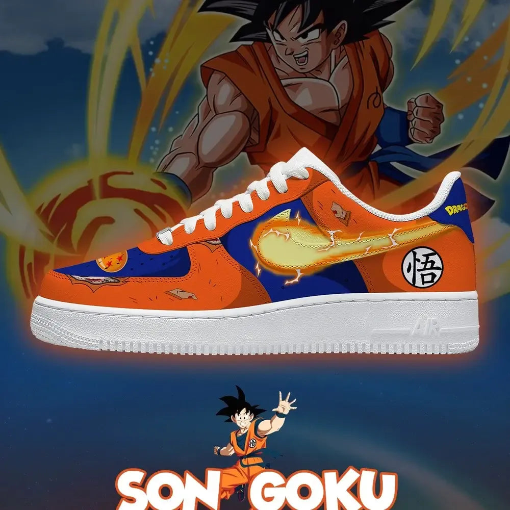 Son Goku V.6 Dragon Ball Edition Low Top Shoes