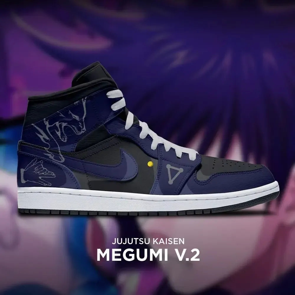 Megumi Limited Jujutsu Kaisen High Top Shoes