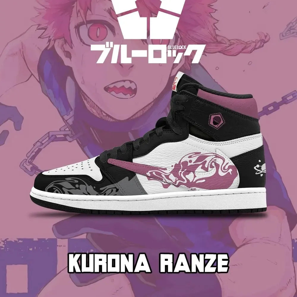 Kurona Ranze V.2 Blue Lock High Top Shoes