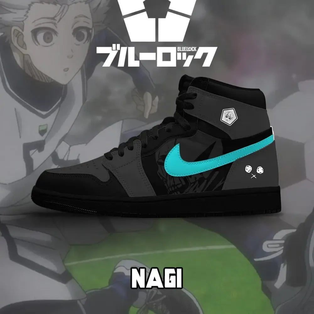Seishiro Nagi V.1 Blue Lock High Top Shoes
