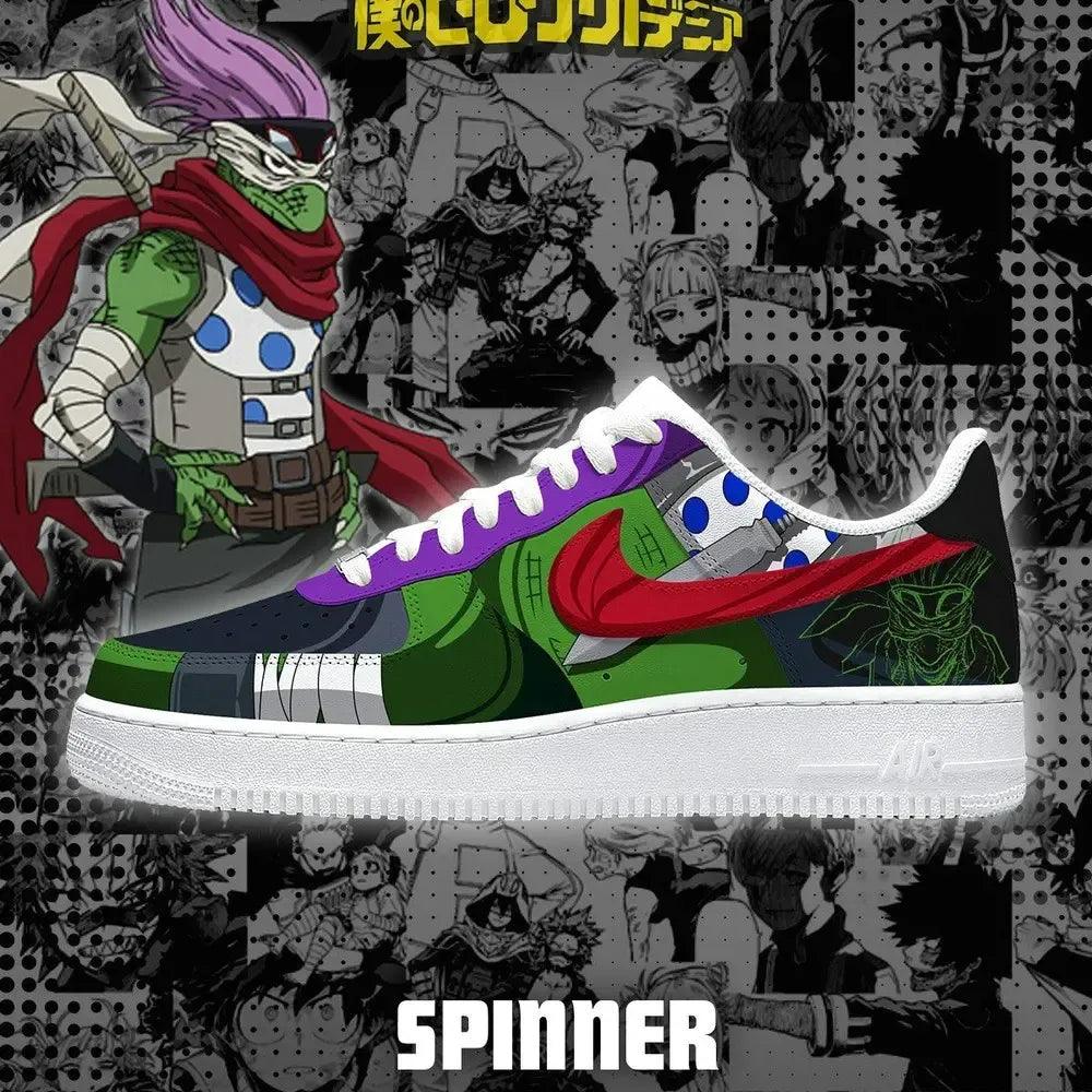 Spinner My Hero Academia New Low Top Shoes