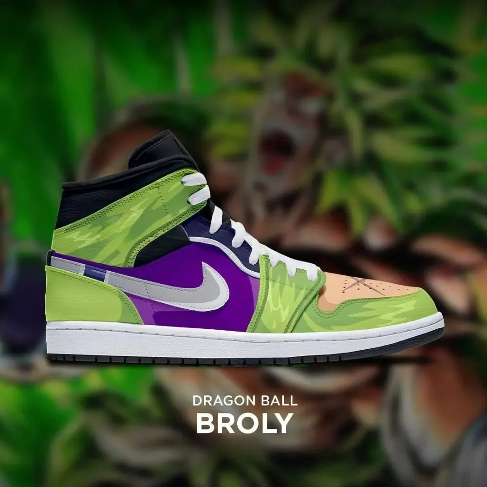 Broly Dragon Ball Custom High Top Shoes