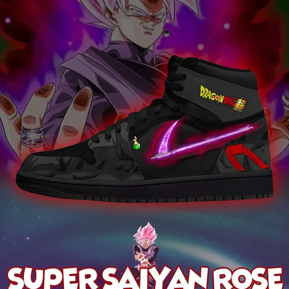 Super Saiyan Rose V.2 Dragon Ball Edition High Top Shoes