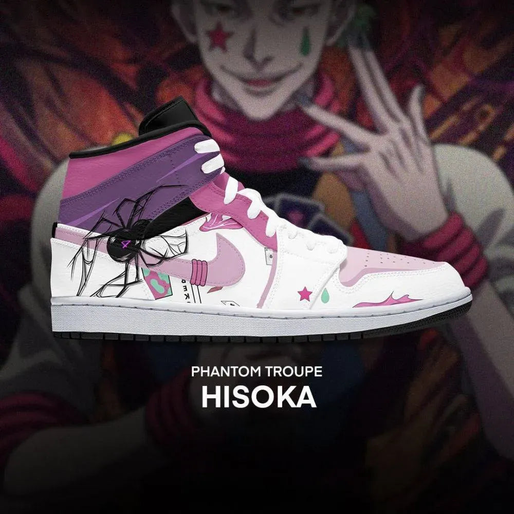 Hisoka Hunter x Hunter Custom High Top Shoes